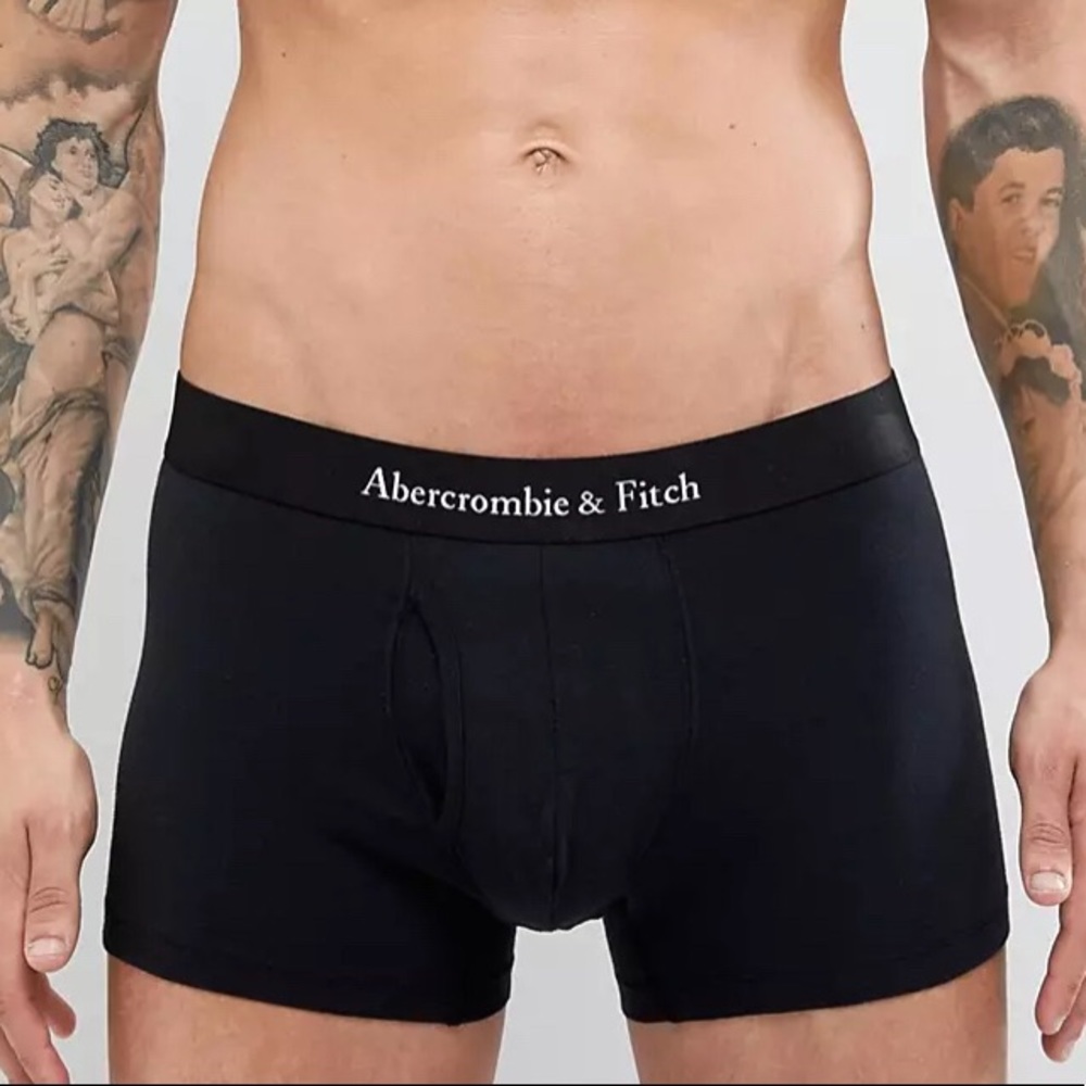 Black Logo Waistband Men Brief